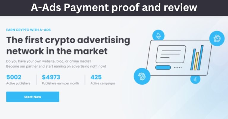 Discover A-ADS latest payment proof and review. Earn Bitcoin easily with the first crypto advertising network. Start monetizing your website and enjoy instant earnings and reliable support! a-ads latest payment proof